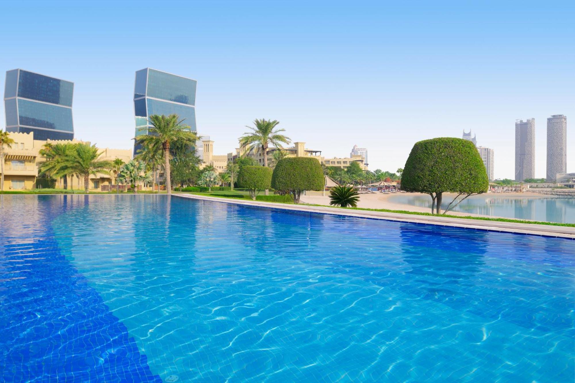 Grand Hyatt Doha Hotel & Villas Eksteriør billede View of the community